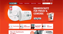 Desktop Screenshot of d-secour.de